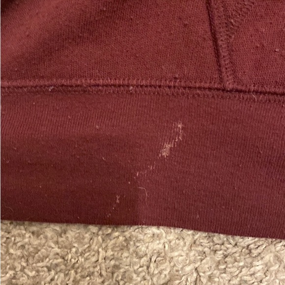 VS Pink Aztec Burgandy Hoodie Size: Large - Picture 3 of 4